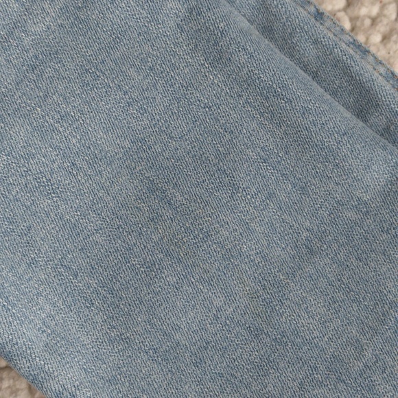 Rag & Bone Size 25 Light wash Blue Capri Distressed Step Hem Jeans - Picture 9 of 16